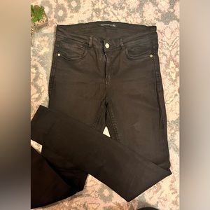 Zara black stretchy skinny pants